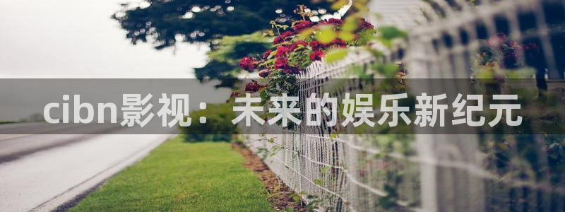樱花.视频：cibn影视：未来的娱乐新纪元